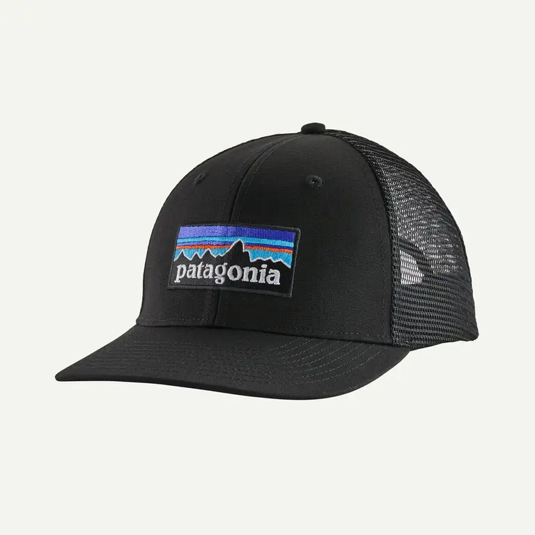 Patagonia Patagonia P-6 Logo Trucker Hat Black