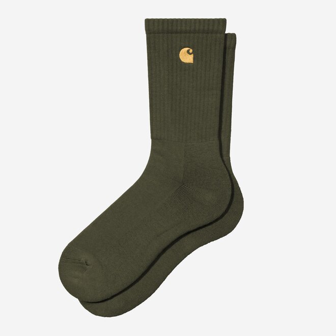 Carhartt WIP Chase Socks Dark Navy/Gold WNKL Surf Lifestyle