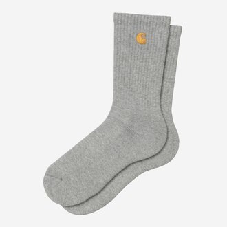 Carhartt WIP Chase Socks Grey Heather/Gold
