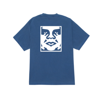 OBEY Bold Icon Face Pigment Dark Denim OBEY Bold Icon Face Pigment Dark Denim