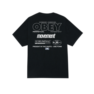 OBEY Persistent Movement Pigment True Vintage Black OBEY Persistent Movement Pigment True Vintage Black