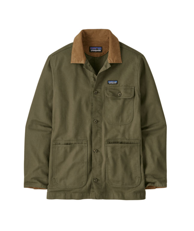 Patagonia M’s Point Reyes Canvas Jacket Basis Green