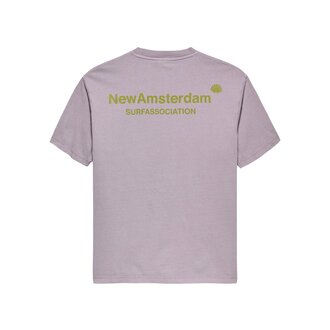 New Amsterdam Surf Association Logo Tee Sea Fog