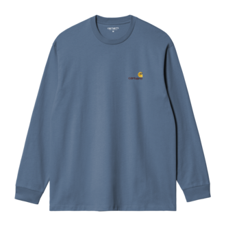 Carhartt WIP L/S American Script T-Shirt Sorrent