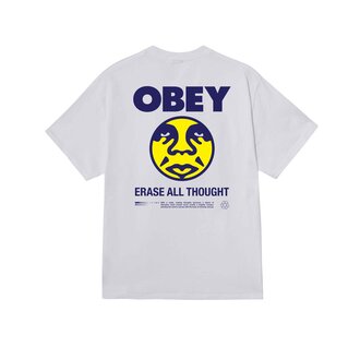 OBEY Erase All Thought T-Shirt White OBEY Erase All Thought T-Shirt White