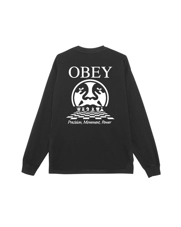 OBEY OBEY Precision Pigment T-Shirt Dusty Black