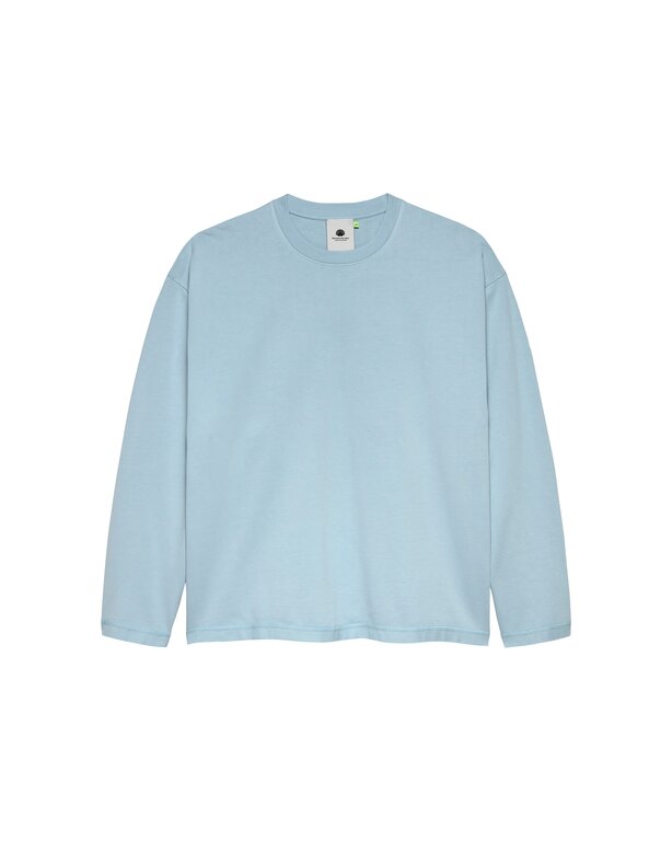 New Amsterdam Surf Association New Amsterdam Surf Association Logo Line Longsleeve Denim Blue/White