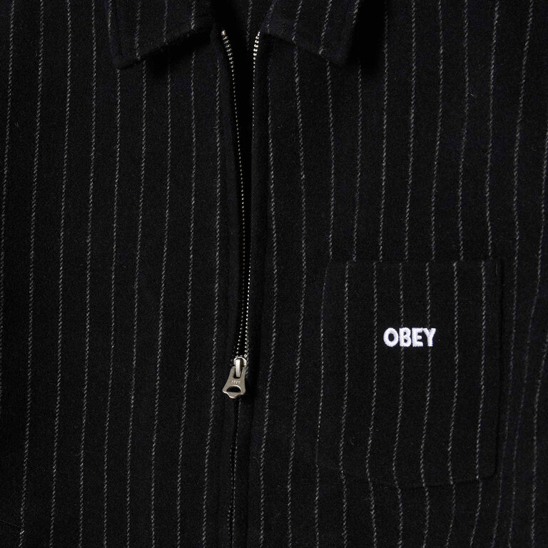 OBEY OBEY Vernon Zip Jacket Navy Multi