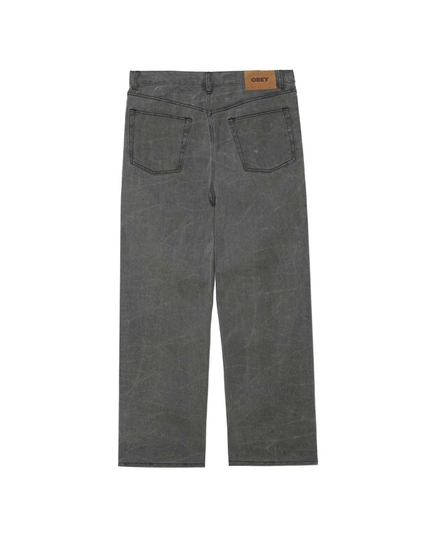 OBEY OBEY Classic Wrinkle Baggy Denim Black