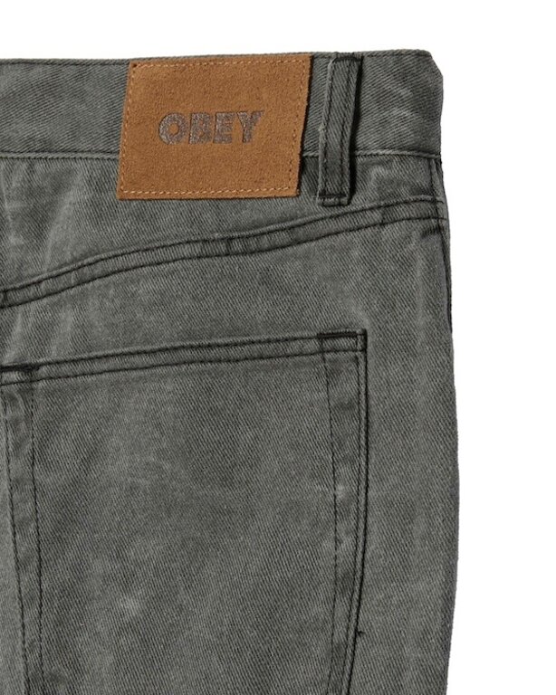 OBEY OBEY Classic Wrinkle Baggy Denim Black