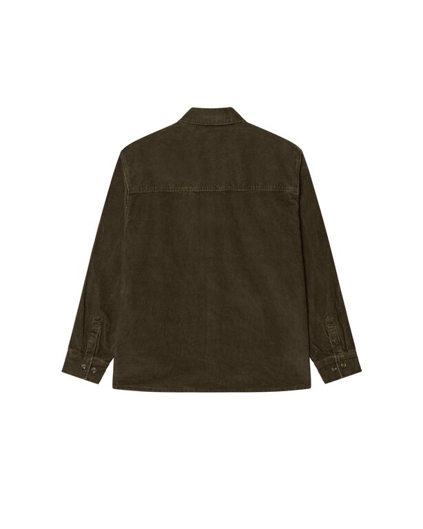 OBEY OBEY Buckley Corduroy Woven Black Olive