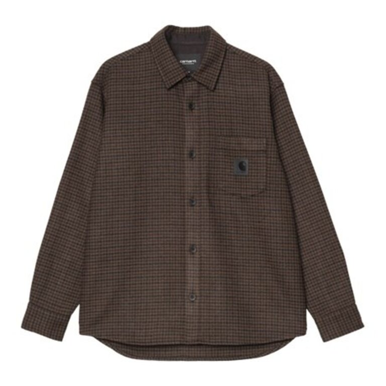 Carhartt WIP Carhartt WIP L/S Lowis Shirt Lowis Houndstooth, Vitola