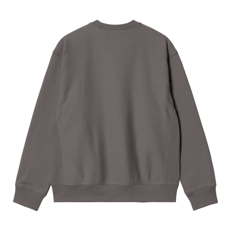 Carhartt WIP American Script Sweat Porphyry