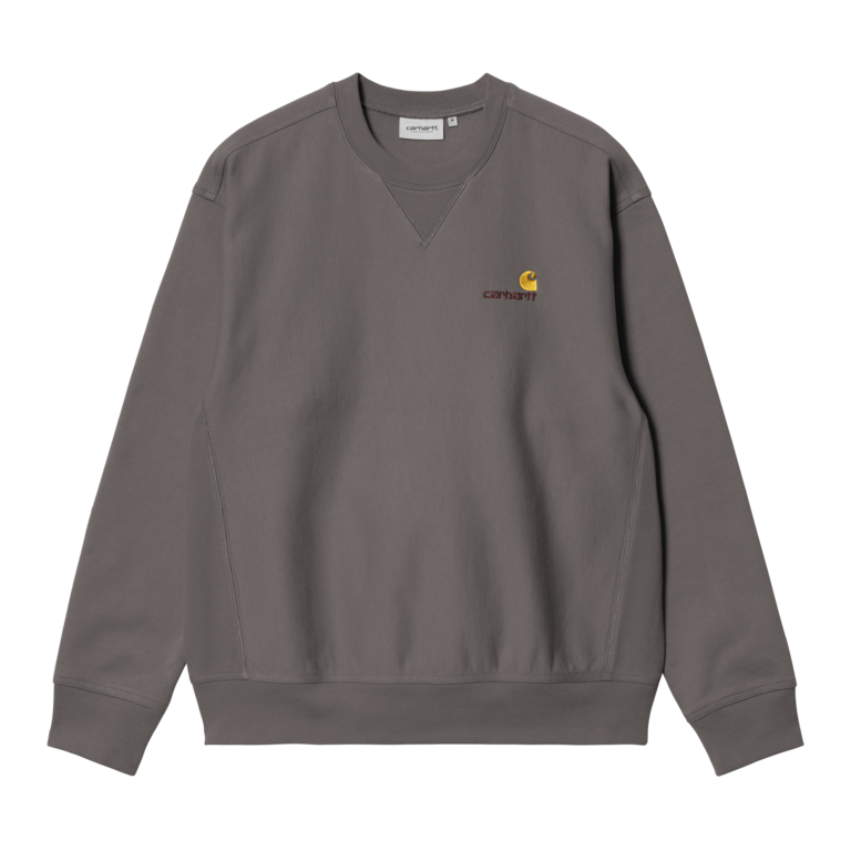 Carhartt WIP American Script Sweat Porphyry