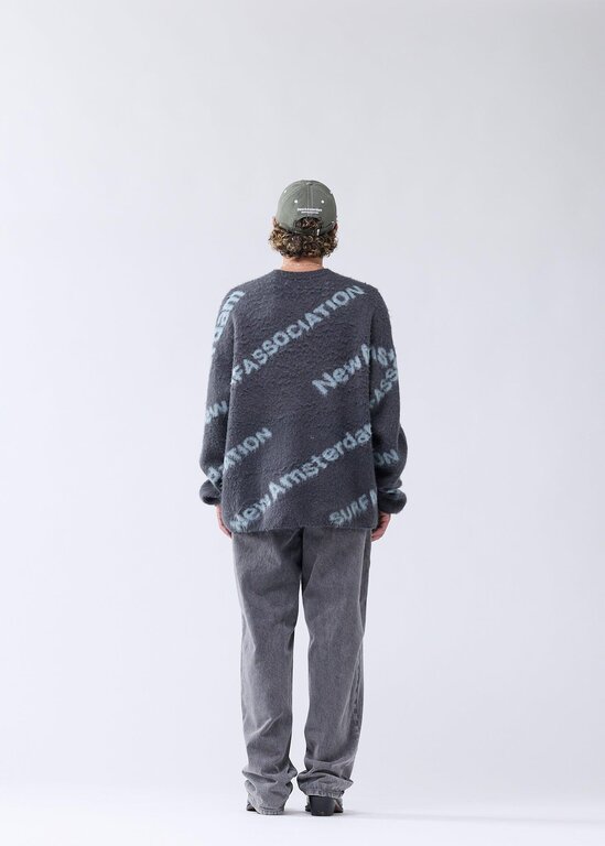 New Amsterdam Surf Association New Amsterdam Surf Association Jaquard Knit Shark Green/Teal