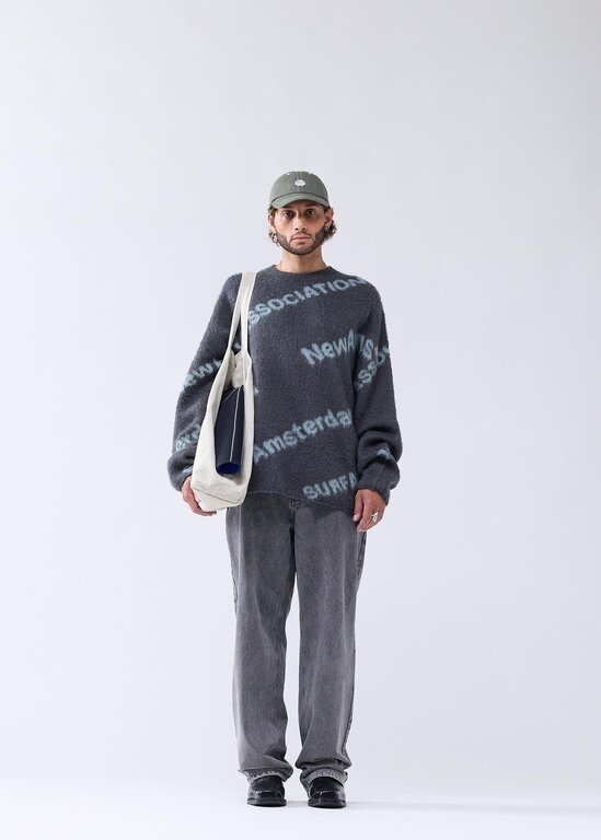 New Amsterdam Surf Association New Amsterdam Surf Association Jaquard Knit Shark Green/Teal