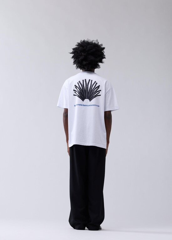 New Amsterdam Surf Association New Amsterdam Surf Association Back Zip Tee White