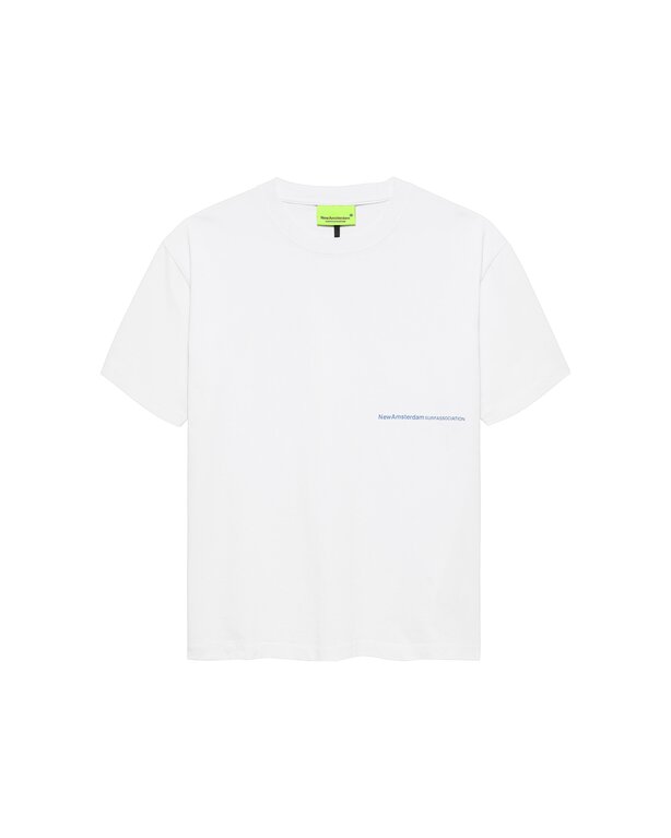 New Amsterdam Surf Association New Amsterdam Surf Association Back Zip Tee White