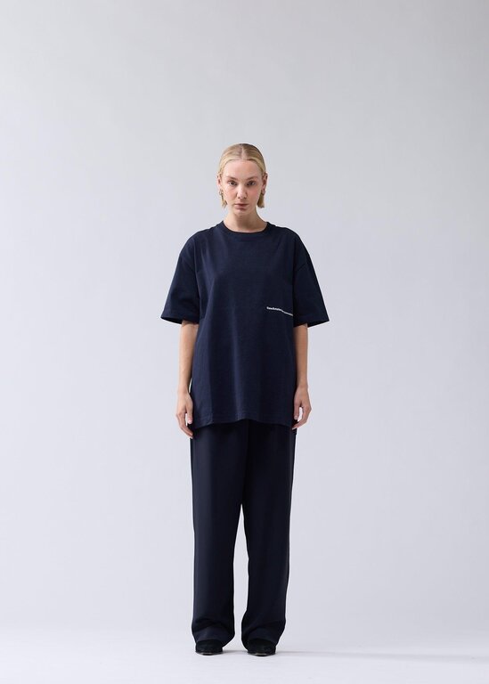 New Amsterdam Surf Association New Amsterdam Surf Association Back Zip Tee Navy