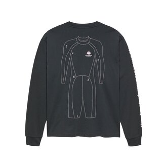 New Amsterdam Surf Association Target Longsleeve Anthracite