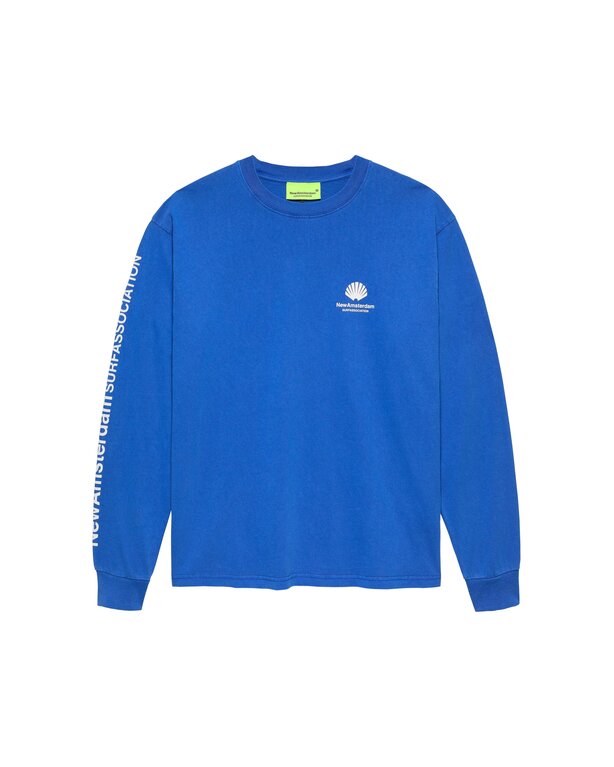 New Amsterdam Surf Association New Amsterdam Surf Association Target Longsleeve Cobalt