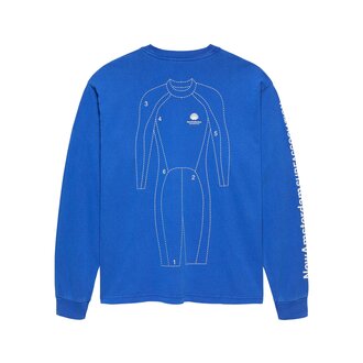 New Amsterdam Surf Association Target Longsleeve Cobalt