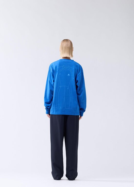 New Amsterdam Surf Association New Amsterdam Surf Association Target Longsleeve Cobalt