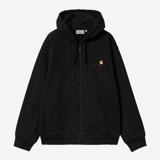 Carhartt WIP Carhartt Hooded American Script Jacket Black