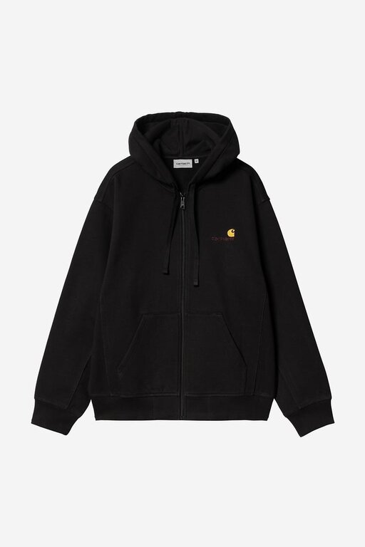 Carhartt WIP Carhartt WIP Hooded American Script Jacket Black