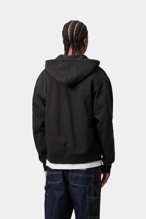 Carhartt WIP Carhartt Hooded American Script Jacket Black
