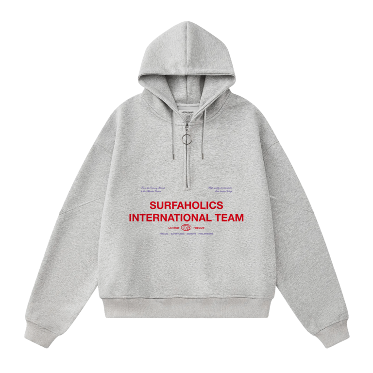 Latitud Fuego Latitud Fuego WS Hoodie Zip International Grey melange