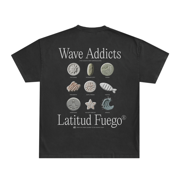 Latitud Fuego Latitud Fuego WS Addicts T-shirt Anthracite