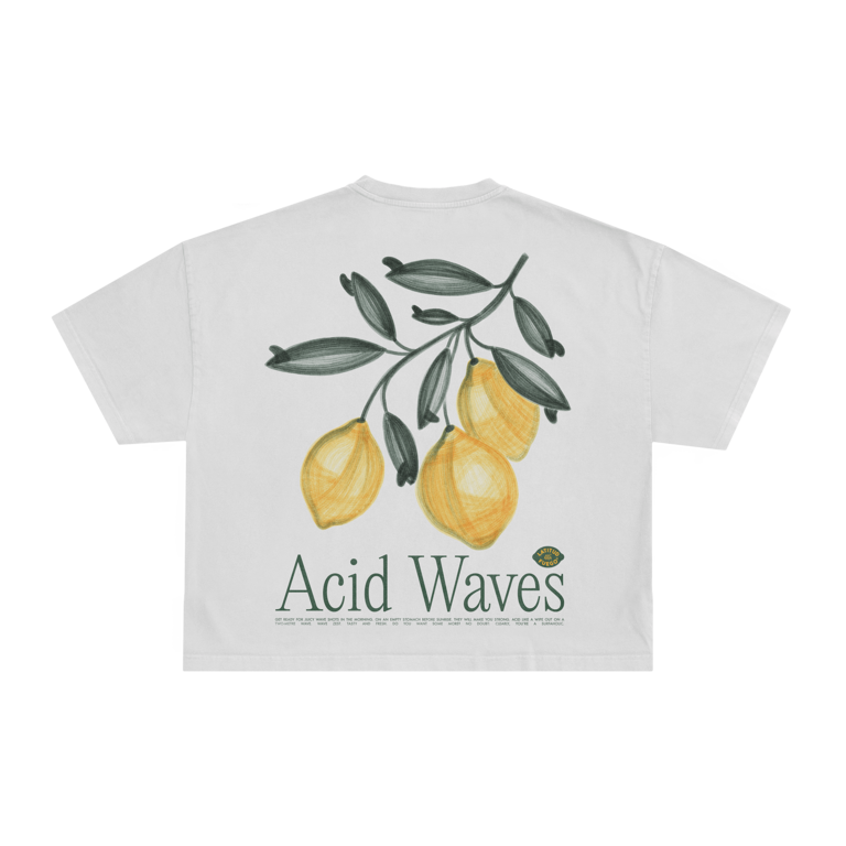 Latitud Fuego Latitud Fuego WS Crop Lemon White