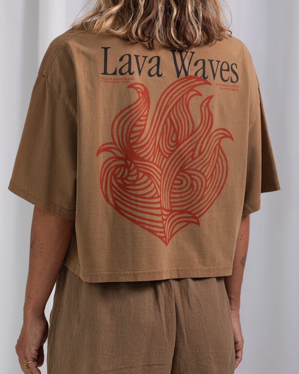 Latitud Fuego Latitud Fuego LW Crop Flames Barro