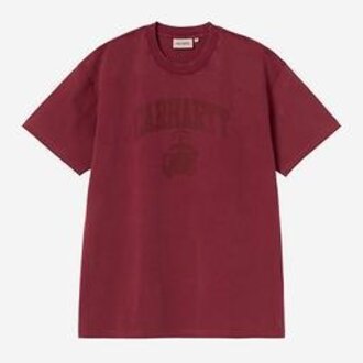 Carhartt WIP S/S Faded Pond Corps T-Shirt Marsala