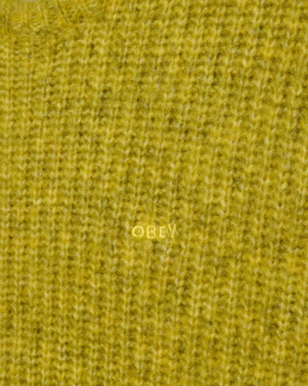 OBEY OBEY Dexter Sweater Chartreuse