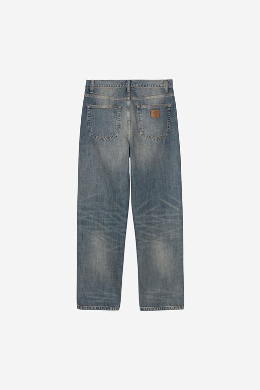 Carhartt WIP Carhartt WIP Aaron Pant Blue Worn Used Wash