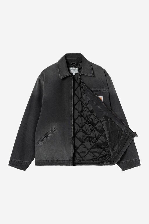 Carhartt WIP Carhartt WIP OG Detroit Jacket Black Grind Wash