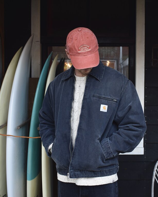 Carhartt WIP Carhartt WIP OG Detroit Jacket Black Grind Wash