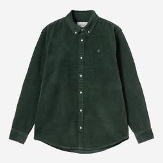 Carhartt WIP Madison Cord Shirt Sycamore Tree