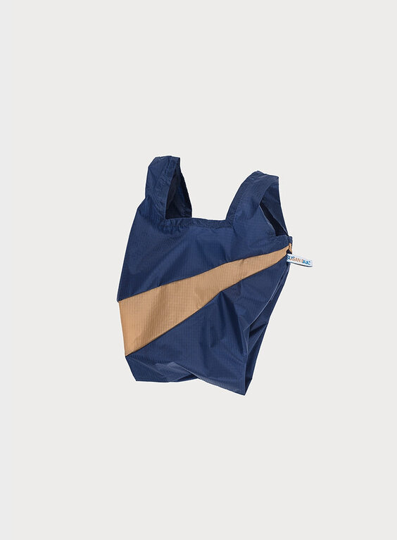 Susan Bijl Susan Bijl The New Shopping Bag Navy & Camel L