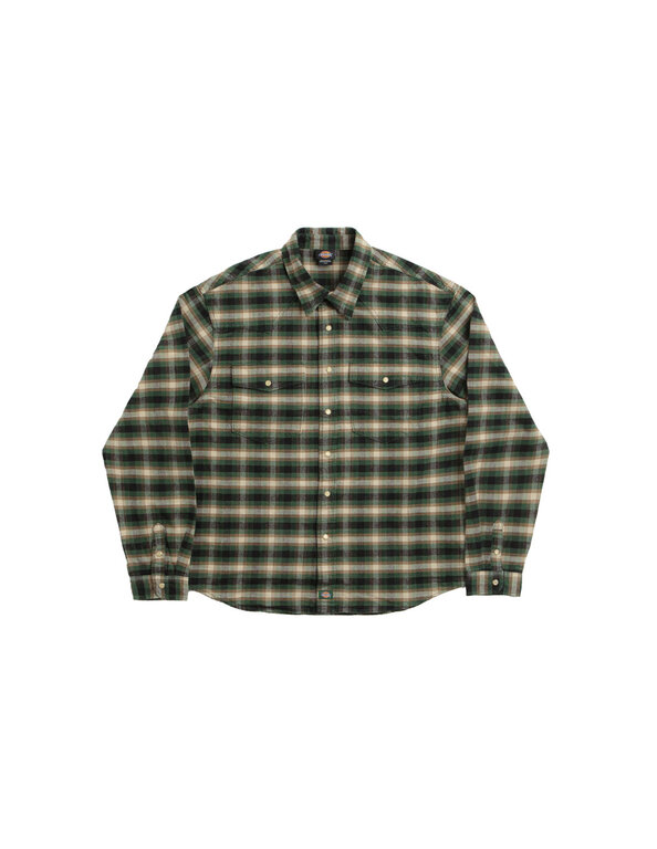 Dickies Dickies Johnsonville Shirt LS Pine Needle Green
