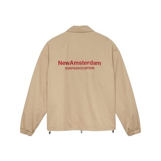 New Amsterdam Surf Association Coach Jacket Sand