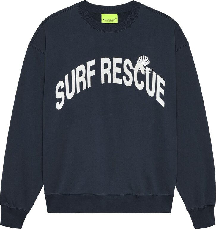 New Amsterdam Surf Association New Amsterdam Surf Association Surf Rescue Crewneck Navy
