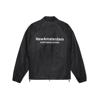 New Amsterdam Surf Association Coach Jacket Black