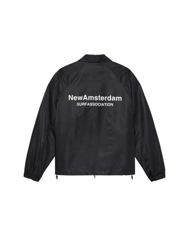 New Amsterdam Surf Association New Amsterdam Surf Association Coach Jacket Black