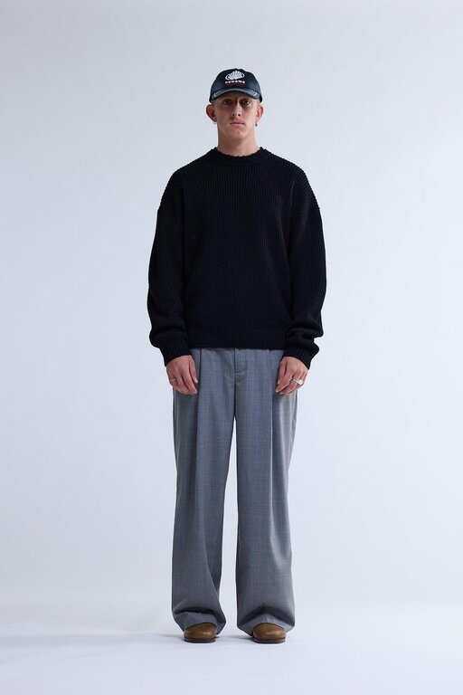 New Amsterdam Surf Association New Amsterdam Surf Association Big Logo Crewneck Black/Night