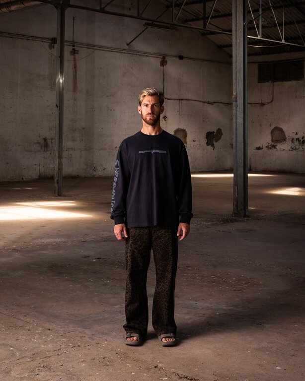 Latitud Fuego Latitud Fuego WS Longsleeve Surfaholics Anthracite