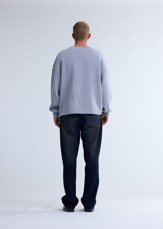 New Amsterdam Surf Association New Amsterdam Surf Association Plate Sweat Washed Grey