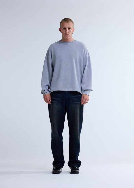 New Amsterdam Surf Association New Amsterdam Surf Association Plate Sweat Washed Grey